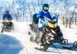 Snowmobiling