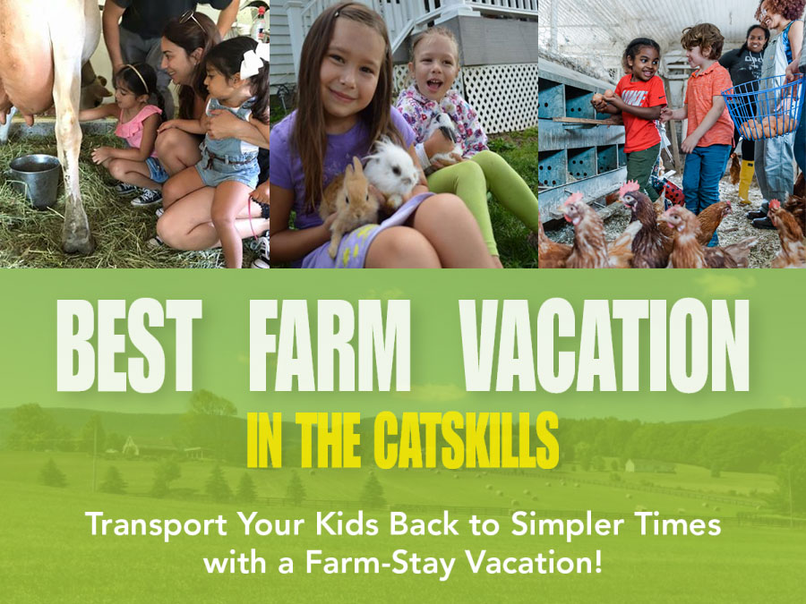 Hudson Valley Travel Best Farm Stay Vacation in the Catskills New York